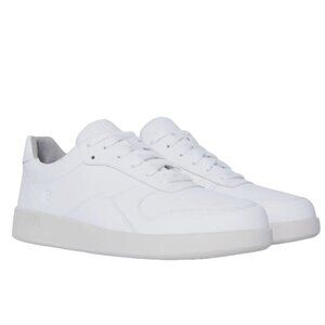 Everlane The ReLeather Court Sneakers in White 8.5 New Womens  Casual Shoes
